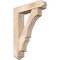 Ekena Millwork Balboa Arts and Crafts Smooth Bracket w/ Offset Brace, Douglas Fir, 7 1/2"W x 32"D x 44"H BKT0806X32X44BOA03SDF - alternate 1